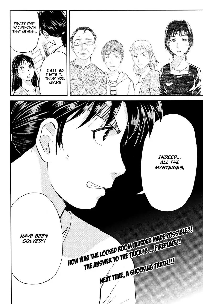 Kindaichi Shounen no Jikenbo R Chapter 63 page 22 - Chapter 63: Why Was The Fireplace Burning? (2)