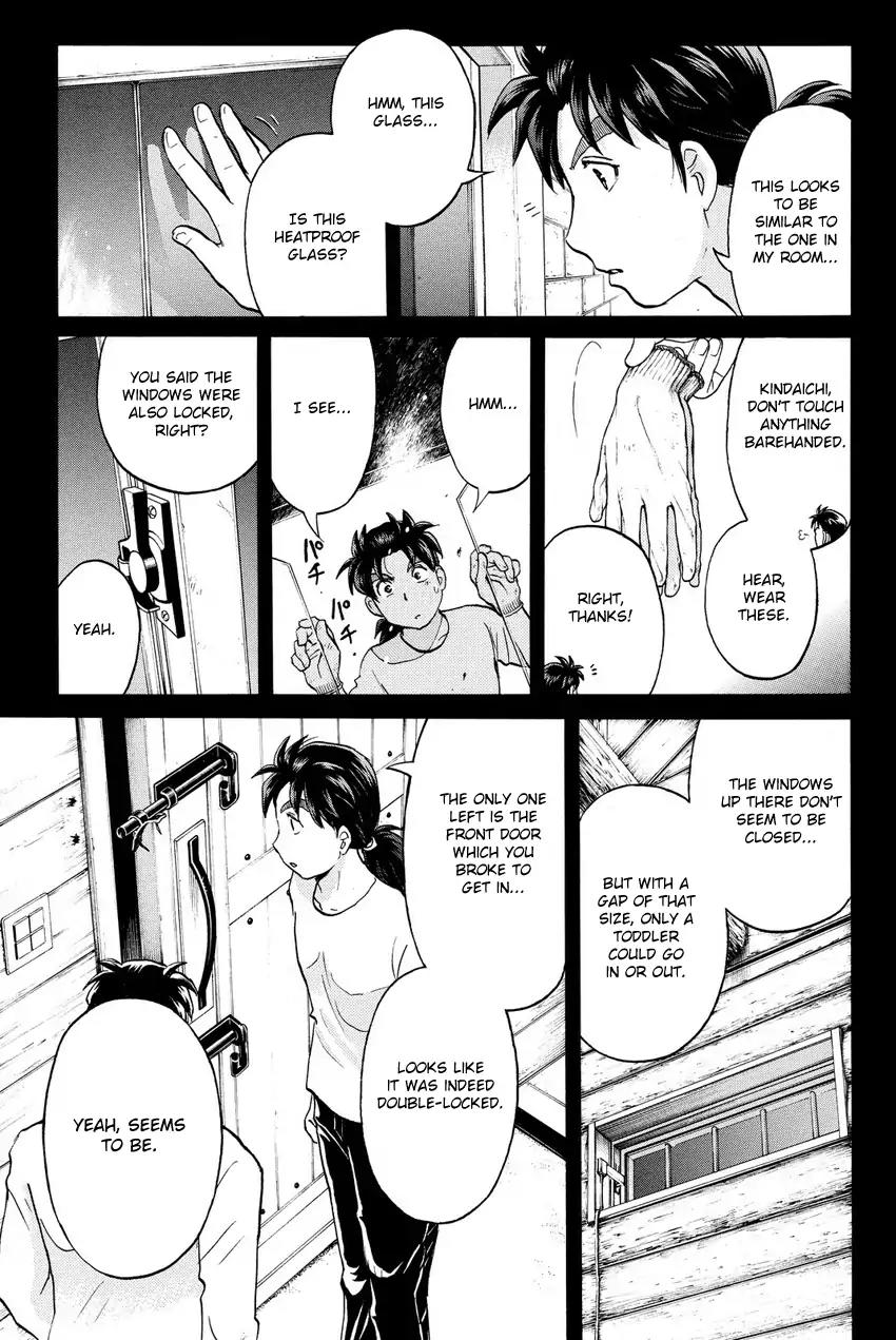 Kindaichi Shounen no Jikenbo R Chapter 63 page 9 - Chapter 63: Why Was The Fireplace Burning? (2)