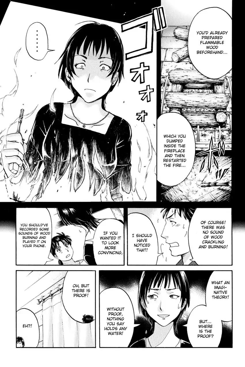 Kindaichi Shounen no Jikenbo R Chapter 64 page 15 - Chapter 64: Why Was The Fireplace Burning? (3)