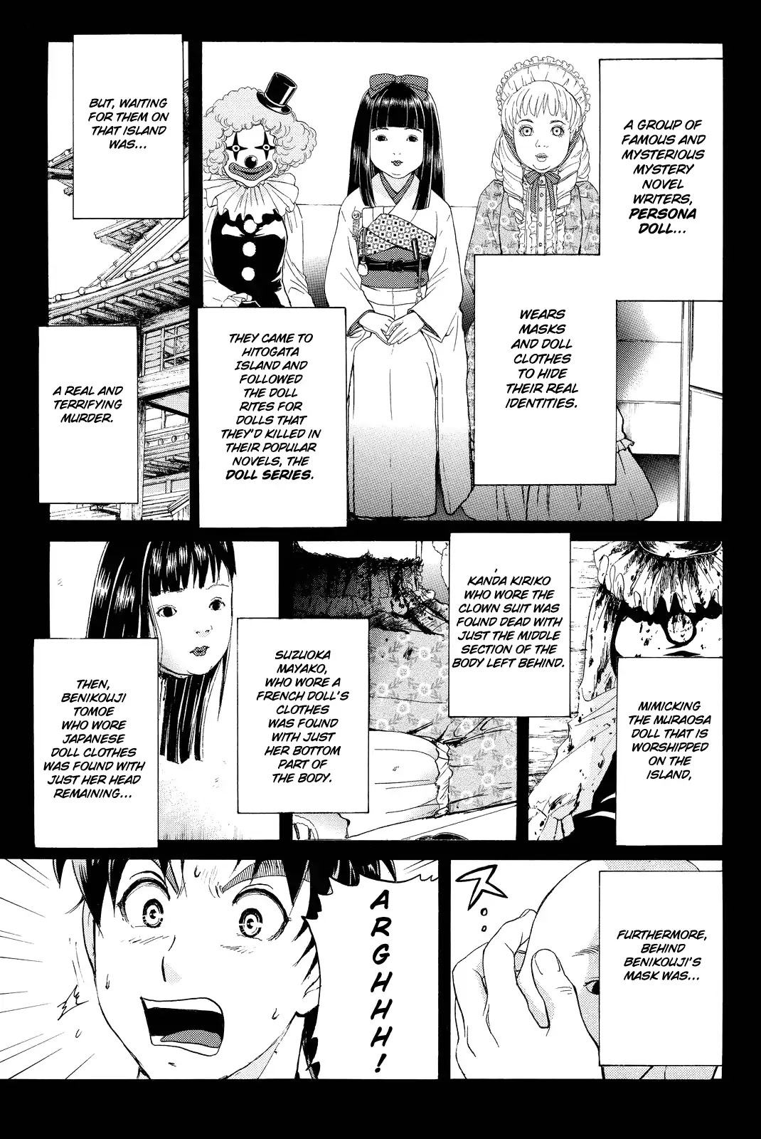 Kindaichi Shounen no Jikenbo R Chapter 71 page 4 - Chapter 71: Doll Island Murder Case (7)