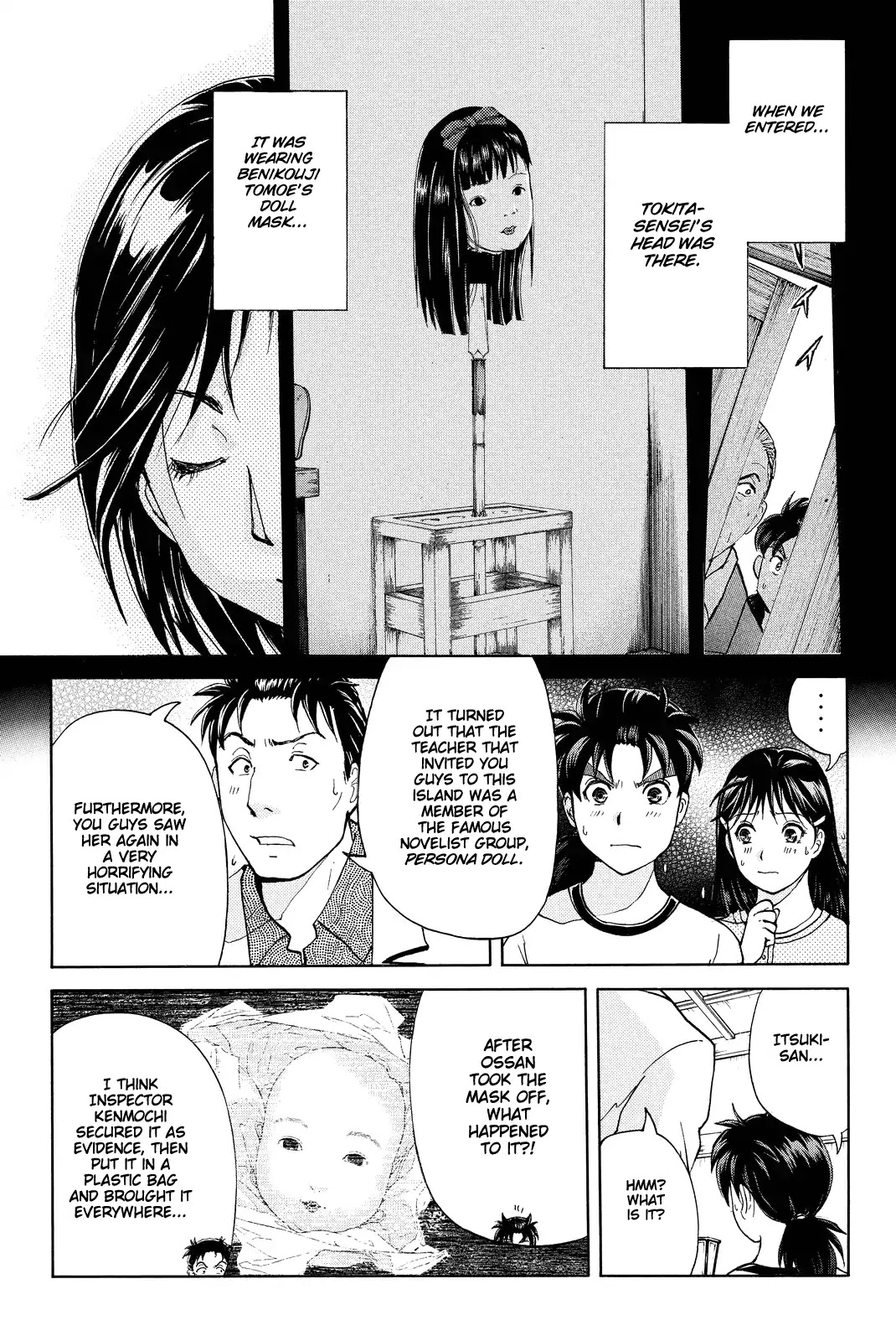 Kindaichi Shounen no Jikenbo R Chapter 73 page 6 - Chapter 73: Doll Island Murder Case (9)
