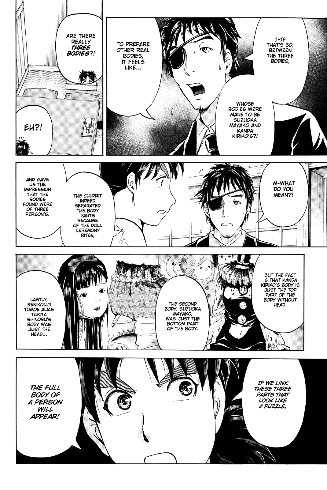 Kindaichi Shounen no Jikenbo R Chapter 74 page 15 - Chapter 74: Doll Island Murder Case (10)