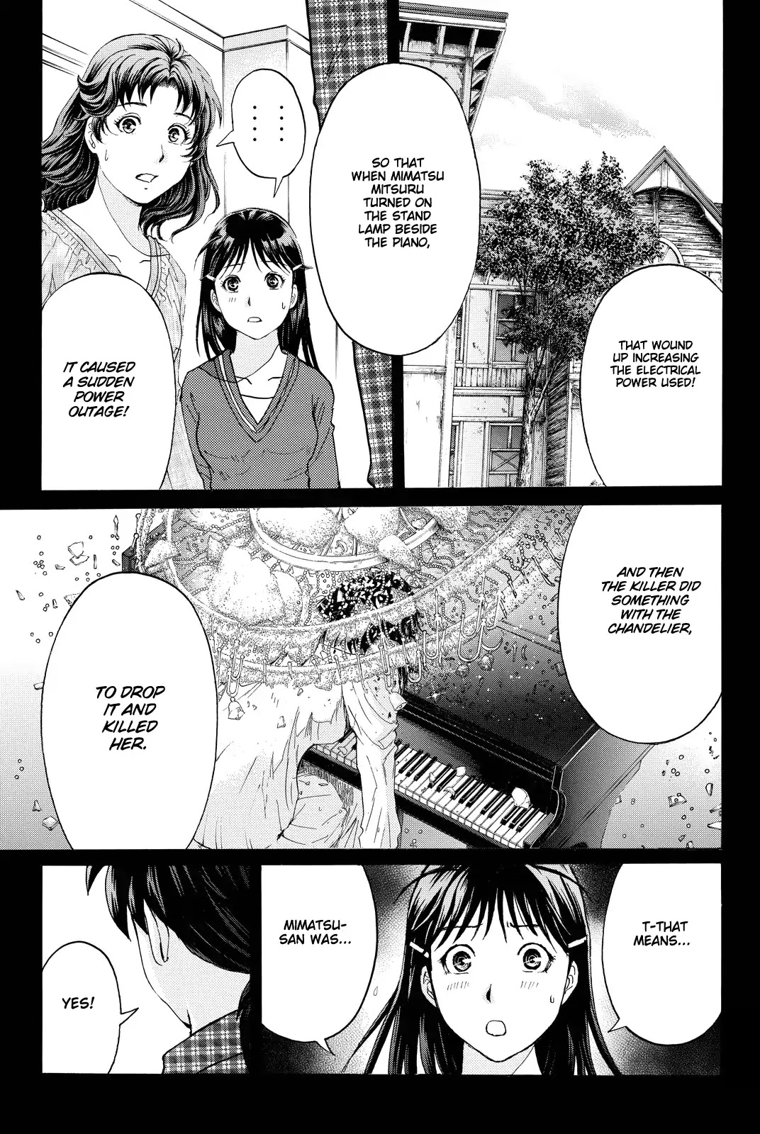 Kindaichi Shounen no Jikenbo R Chapter 82 page 22 - Chapter 82: Black Spirit Hotel Murder Case (2)