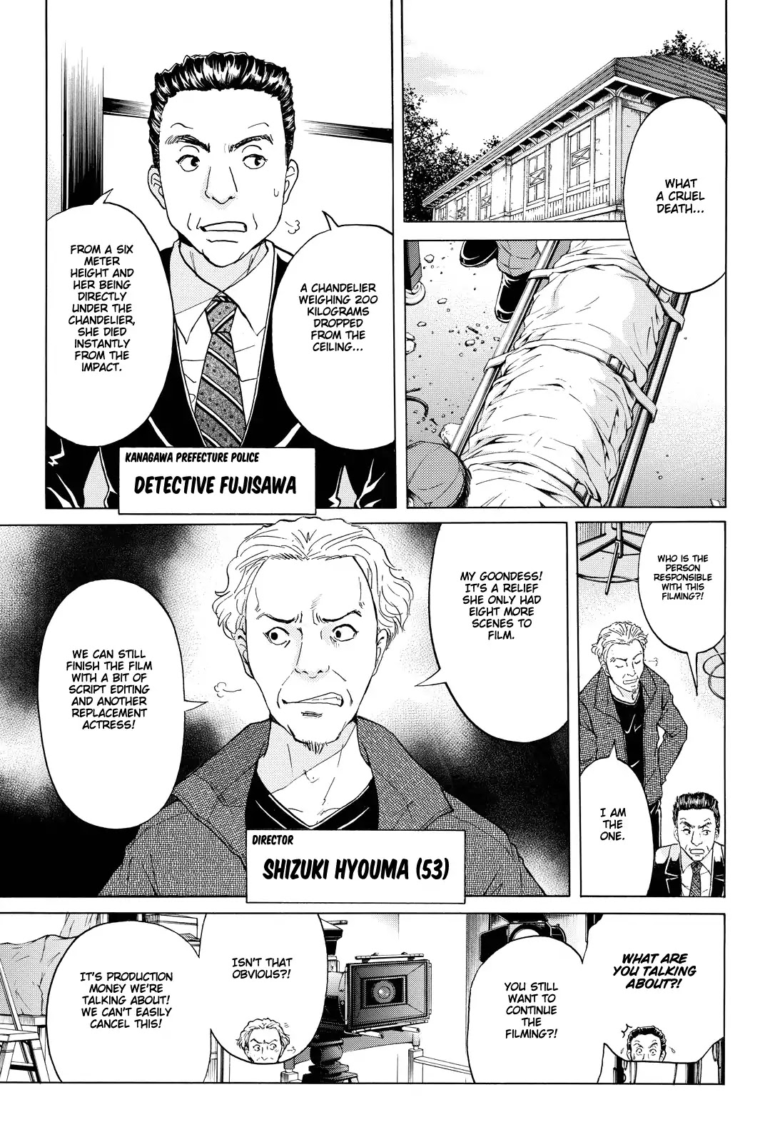 Kindaichi Shounen no Jikenbo R Chapter 82 page 6 - Chapter 82: Black Spirit Hotel Murder Case (2)