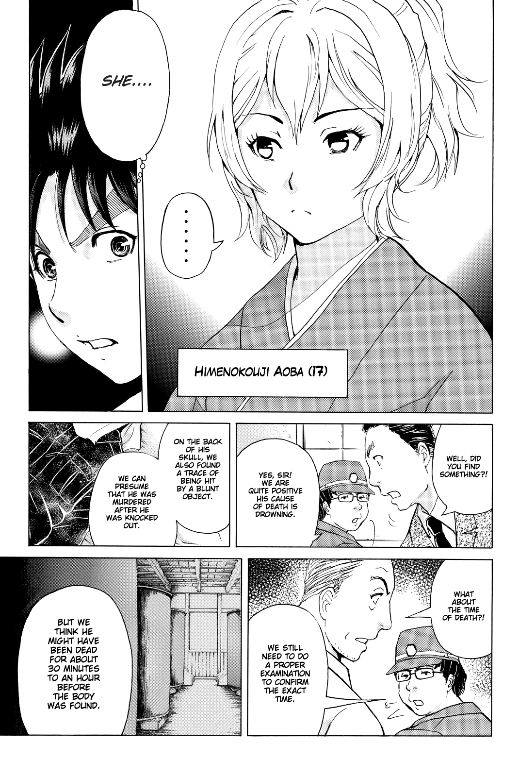 Kindaichi Shounen no Jikenbo R Chapter 89 page 10 - Chapter 89: White Snake Brewery Murder Case (3)