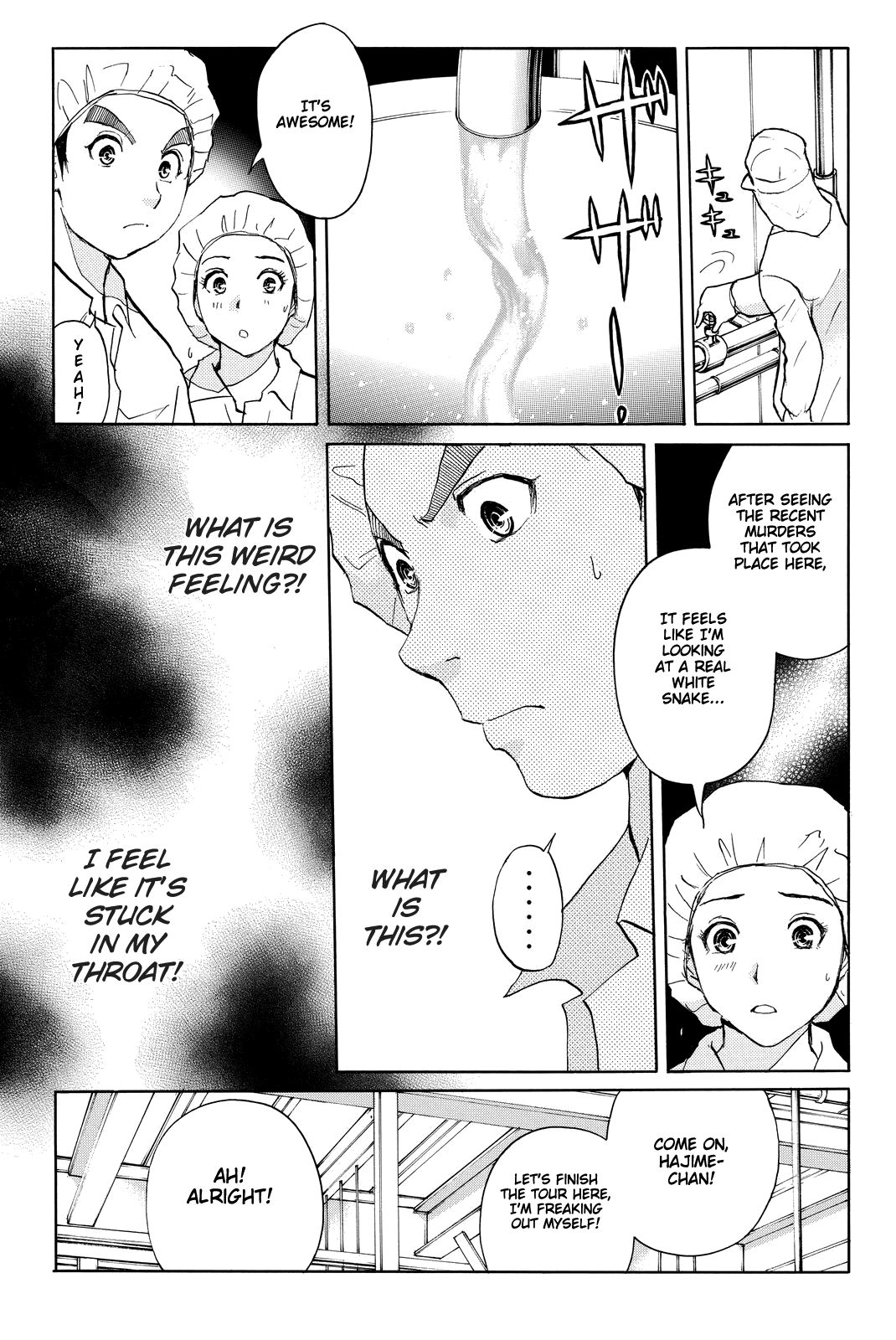 Kindaichi Shounen no Jikenbo R Chapter 92 page 14 - Chapter 92: White Snake Brewery Murder Case (6)