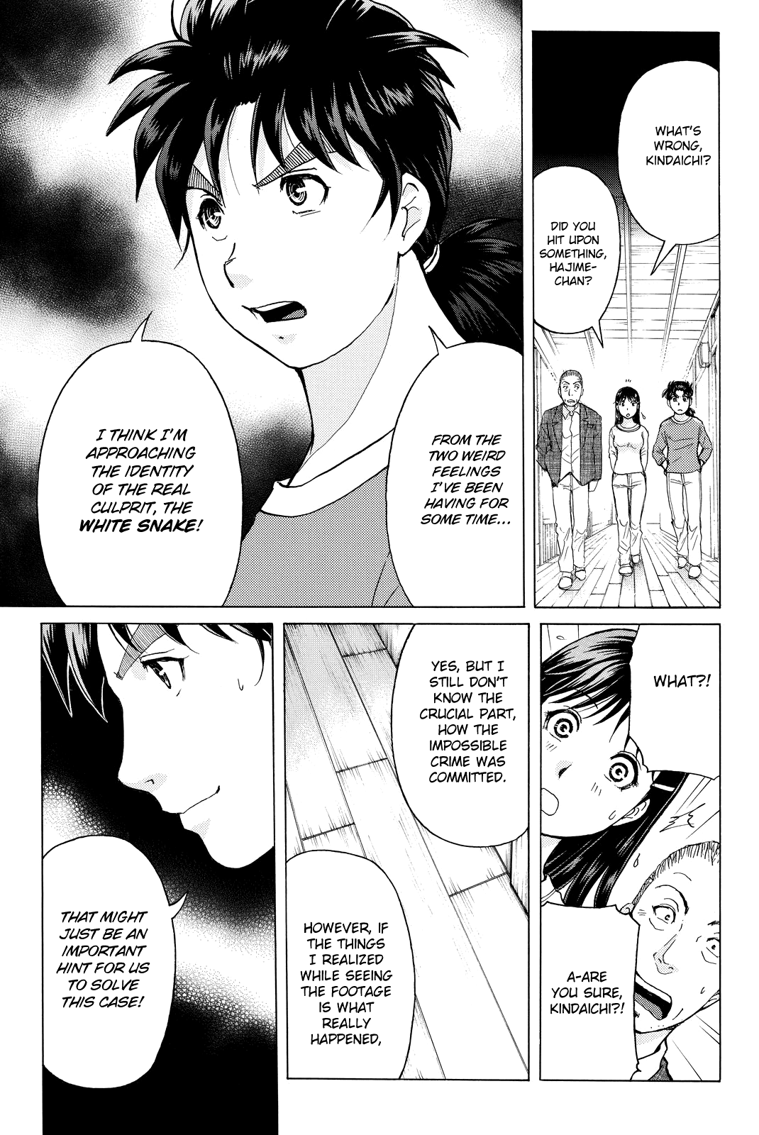 Kindaichi Shounen no Jikenbo R Chapter 93 page 12 - Chapter 93: White Snake Brewery Murder Case (7)