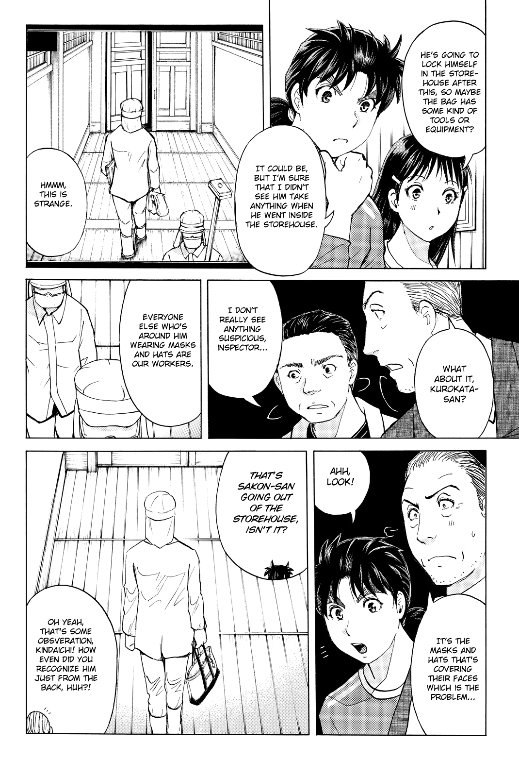 Kindaichi Shounen no Jikenbo R Chapter 93 page 9 - Chapter 93: White Snake Brewery Murder Case (7)
