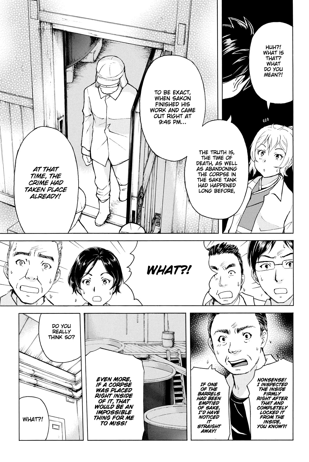 Kindaichi Shounen no Jikenbo R Chapter 94 page 14 - Chapter 94: White Snake Brewery Murder Case (8)