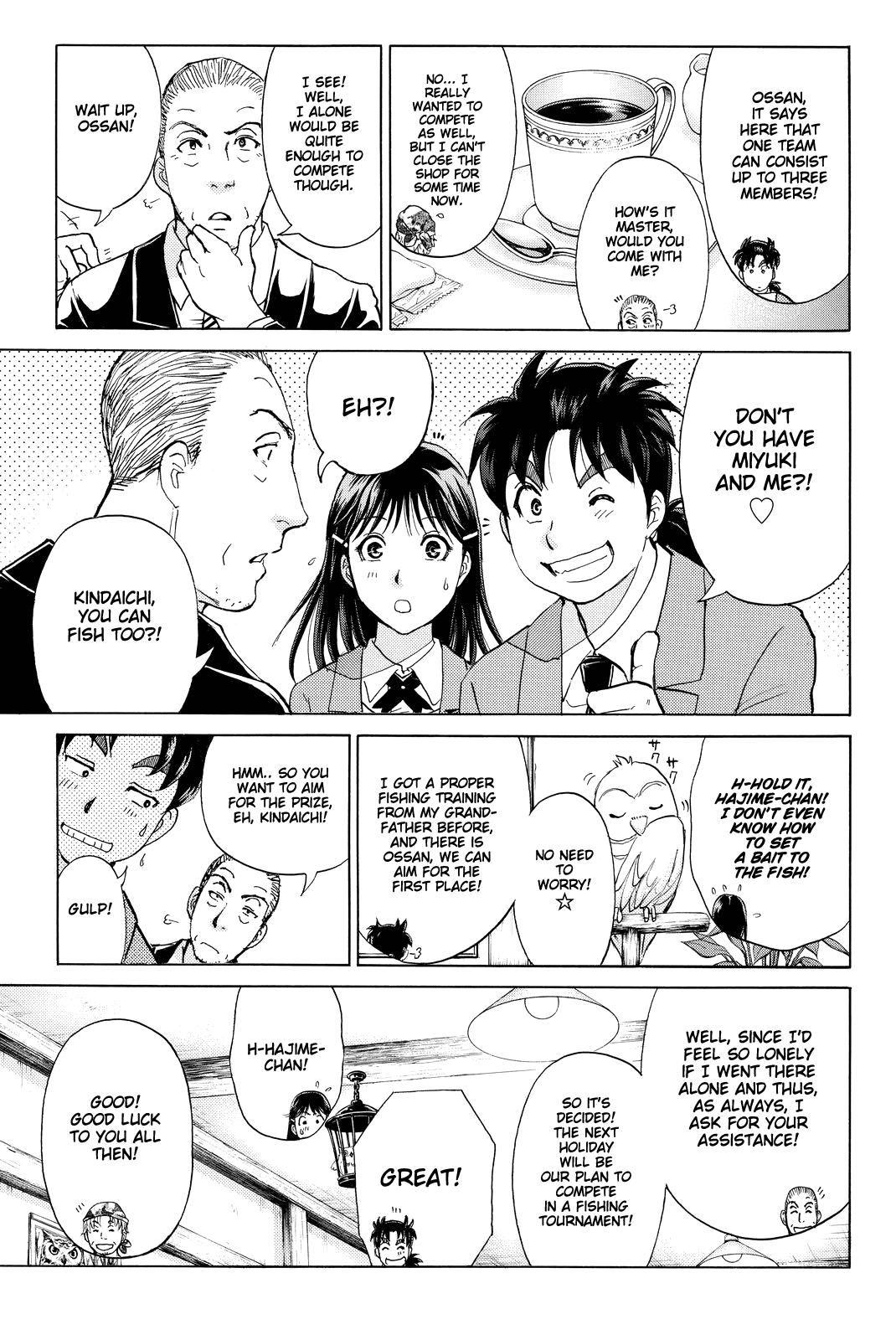 Kindaichi Shounen no Jikenbo R Chapter 98 page 12 - Chapter 98: Seiren Island Murder Case (1)
