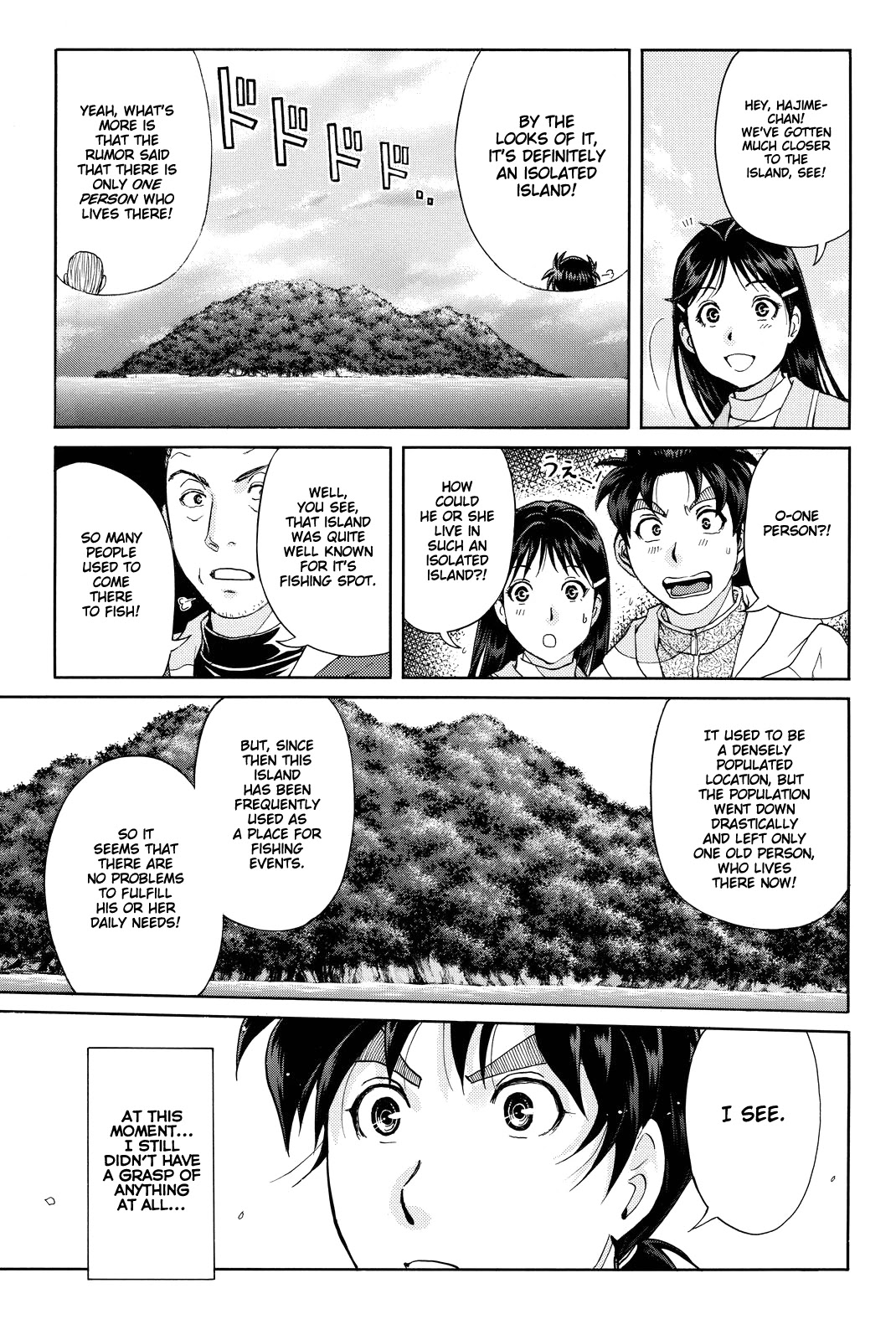 Kindaichi Shounen no Jikenbo R Chapter 98 page 20 - Chapter 98: Seiren Island Murder Case (1)