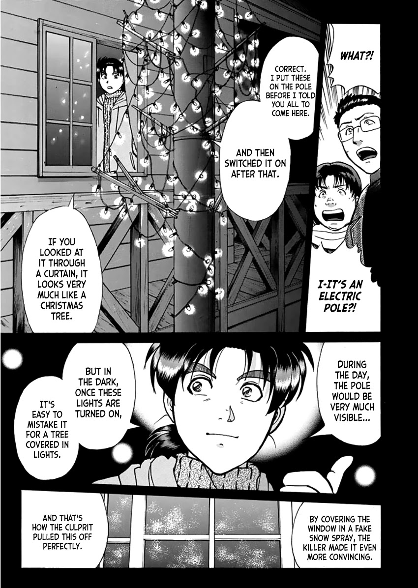 Kindaichi Shounen no Jikenbo - Tanpenshuu Chapter 2.5 page 19 - Vol.2 Chapter 5: Murder On Christmas Eve: Answer Arc 1