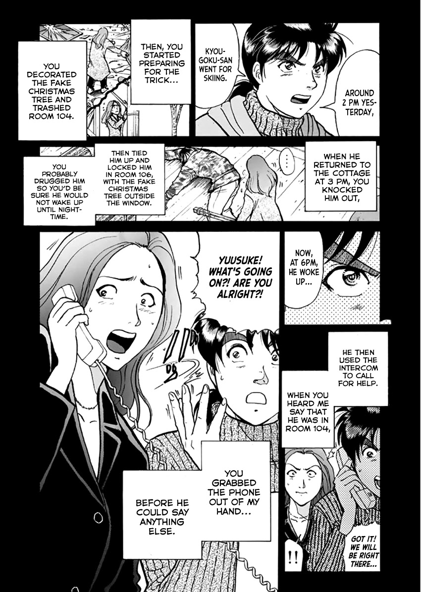 Kindaichi Shounen no Jikenbo - Tanpenshuu Chapter 2.6 page 7 - Vol.2 Chapter 6: Murder On Christmas Eve: Answer Arc 2