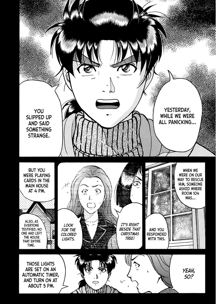 Kindaichi Shounen no Jikenbo - Tanpenshuu Chapter 2.6 page 9 - Vol.2 Chapter 6: Murder On Christmas Eve: Answer Arc 2