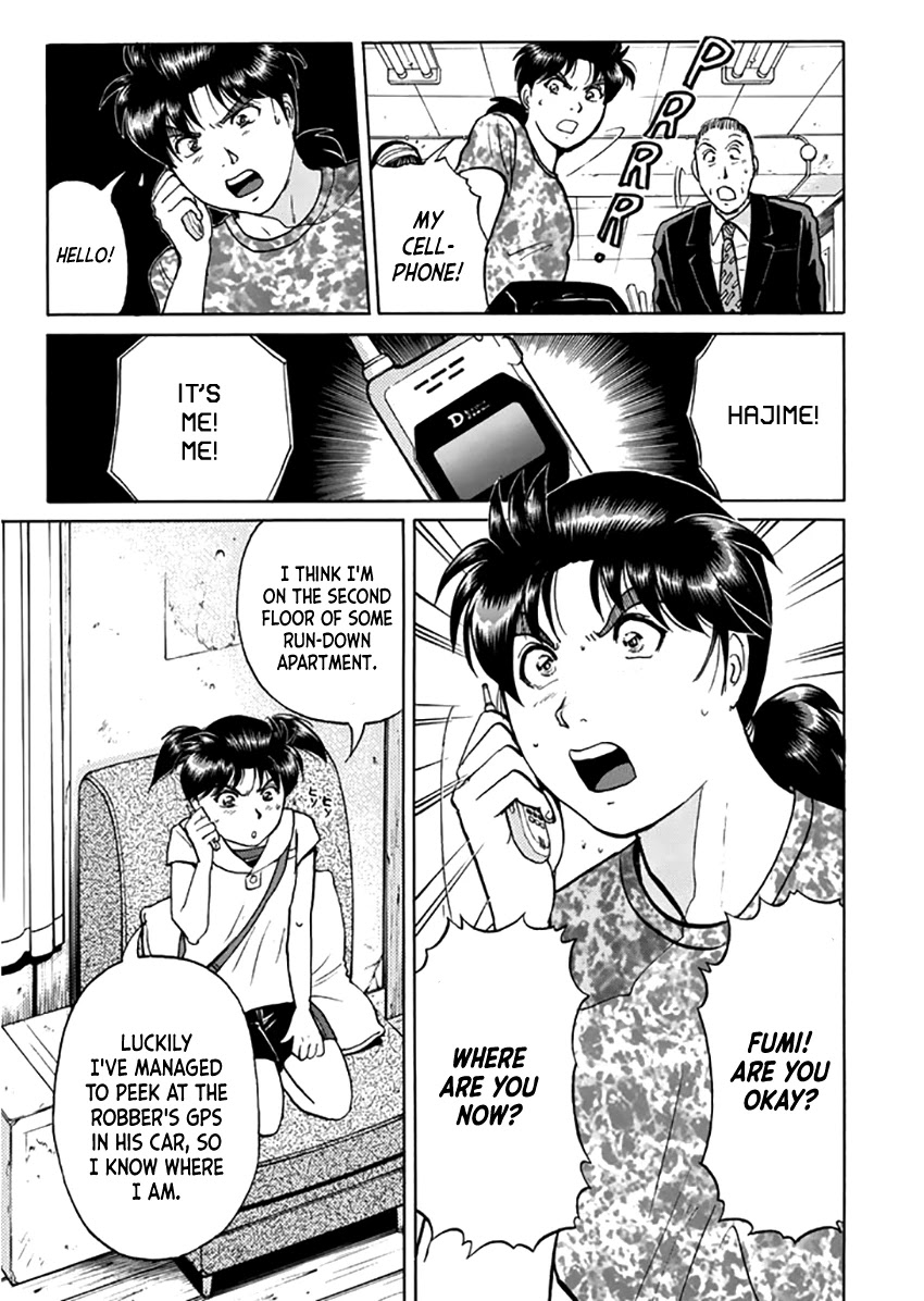 Kindaichi Shounen no Jikenbo - Tanpenshuu Chapter 3.3 page 14 - Vol.3 Chapter 3: Kindaichi Fumi Kidnapping Case: Question Arc