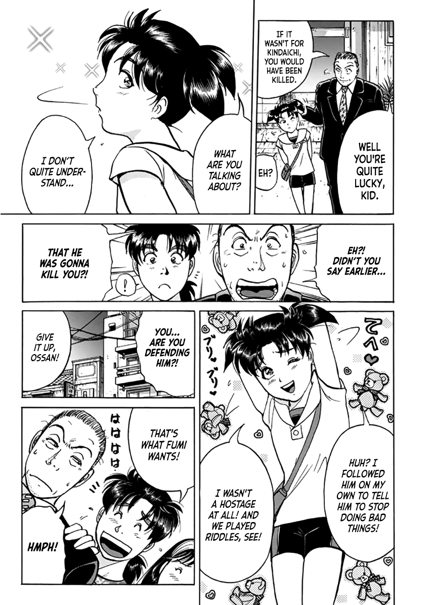 Kindaichi Shounen no Jikenbo - Tanpenshuu Chapter 3.4 page 24 - Vol.3 Chapter 4: Kindaichi Fumi Kidnapping Case: Answer Arc