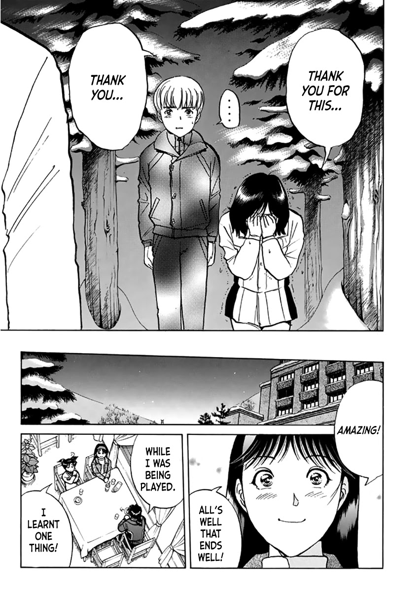 Kindaichi Shounen no Jikenbo - Tanpenshuu Chapter 4.4 page 22 - Vol.4 Chapter 4: Ransom Disappears in the Snow: Answer Arc