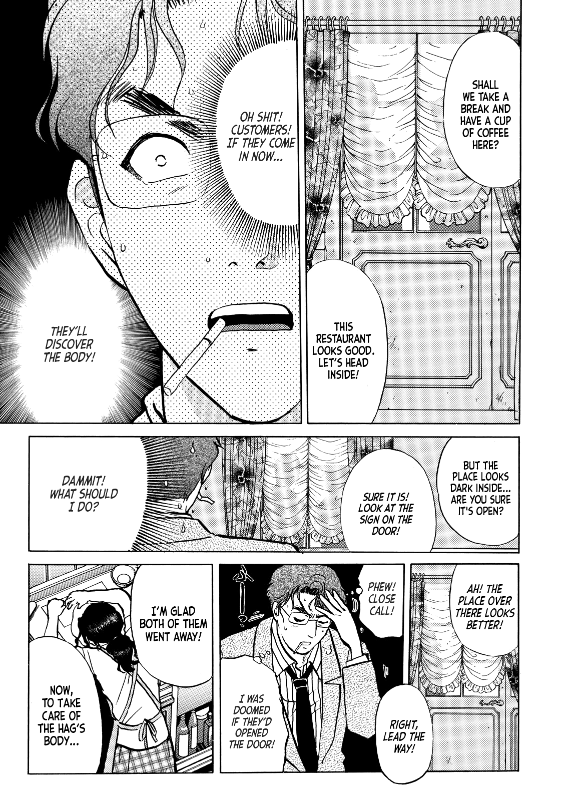 Kindaichi Shounen no Jikenbo - Tanpenshuu Chapter 4.7 page 7 - Vol.4 Chapter 7: Restaurant with Murderous Intent: Question Arc