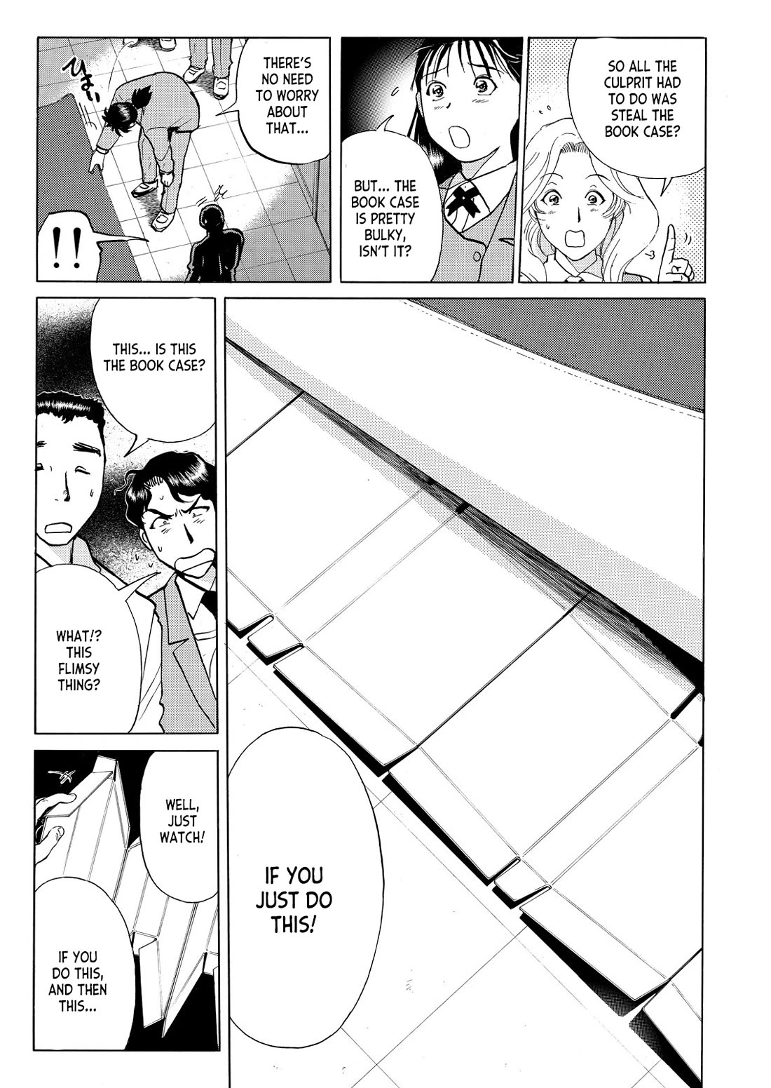 Kindaichi Shounen no Jikenbo - Tanpenshuu Chapter 5.10 page 16 - Vol.5 Chapter 10: Mystery of the Instant Disappearance: Answer Arc