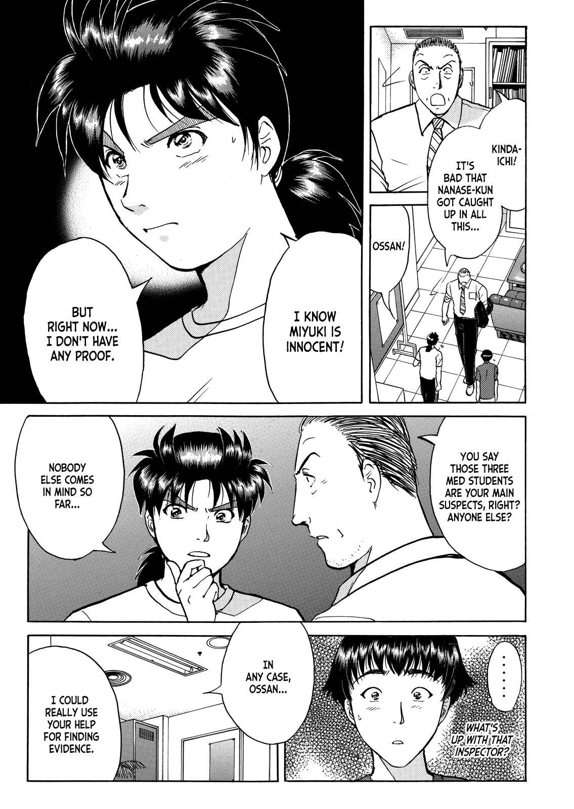 Kindaichi Shounen no Jikenbo - Tanpenshuu Chapter 5.2 page 10 - Vol.5 Chapter 2: Murder in the Bloodstained Pool: Question Arc 2