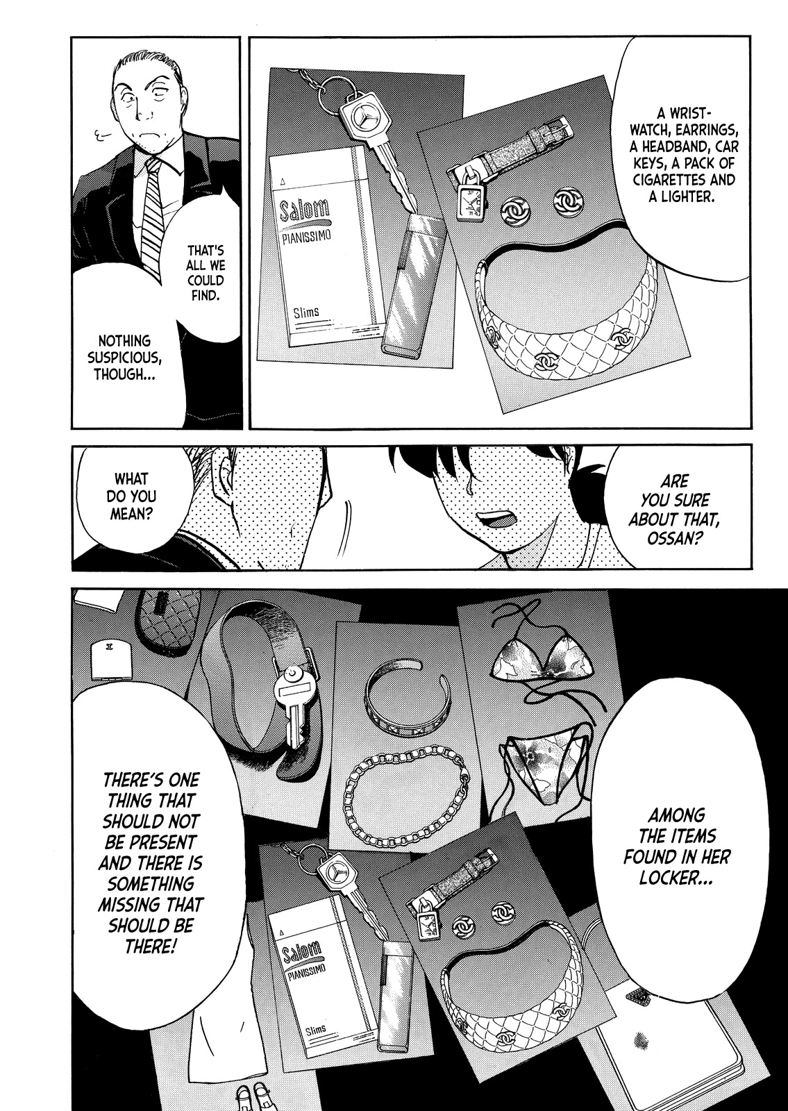 Kindaichi Shounen no Jikenbo - Tanpenshuu Chapter 5.2 page 23 - Vol.5 Chapter 2: Murder in the Bloodstained Pool: Question Arc 2