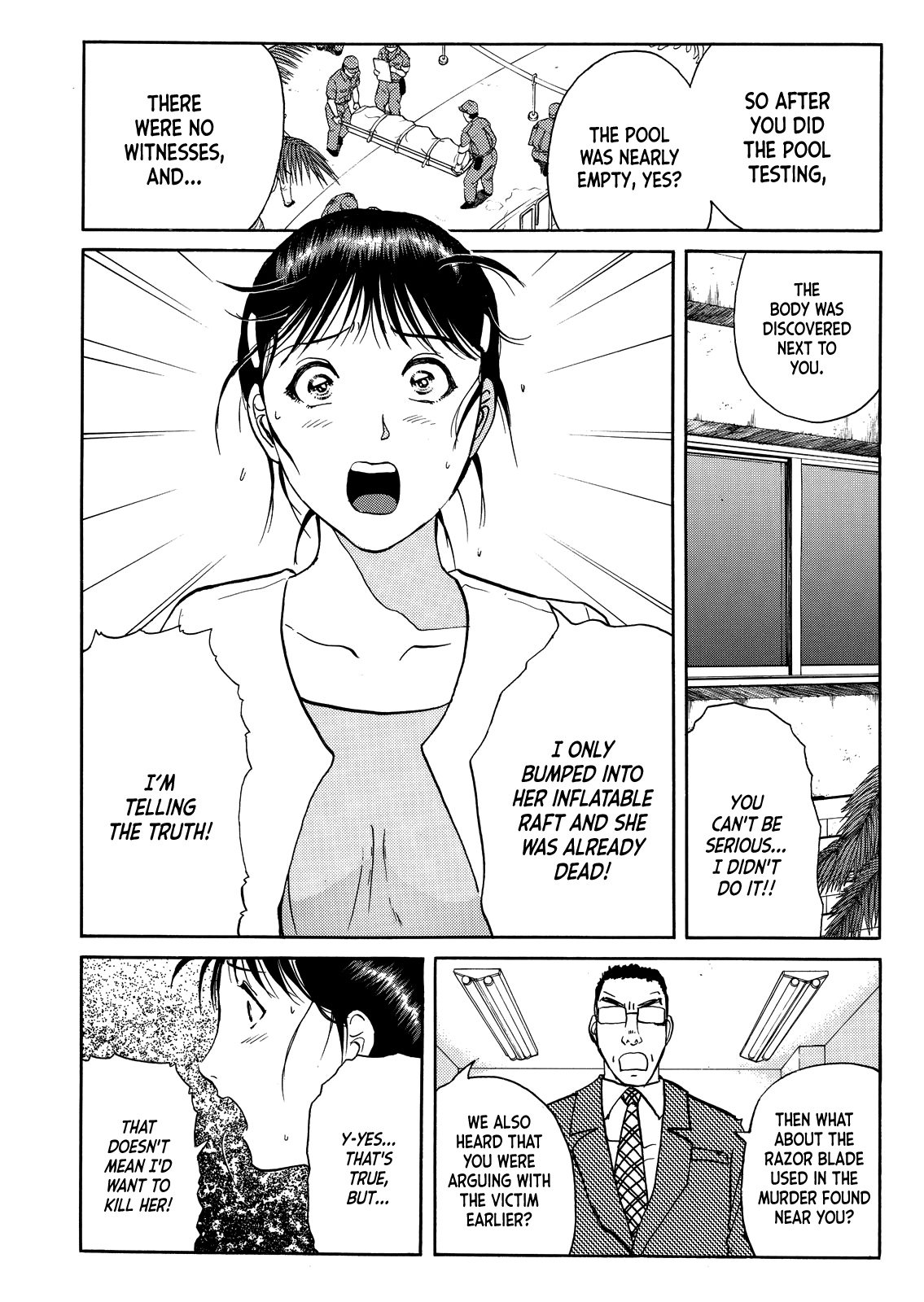 Kindaichi Shounen no Jikenbo - Tanpenshuu Chapter 5.2 page 7 - Vol.5 Chapter 2: Murder in the Bloodstained Pool: Question Arc 2