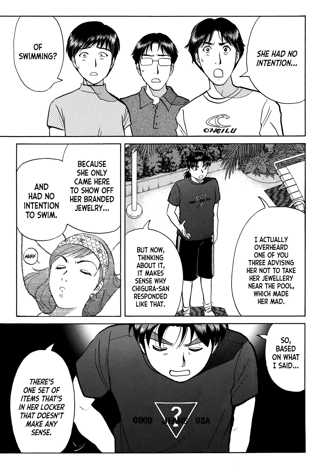 Kindaichi Shounen no Jikenbo - Tanpenshuu Chapter 5.3 page 14 - Vol.5 Chapter 3: Murder in the Bloodstained Pool: Answer Arc