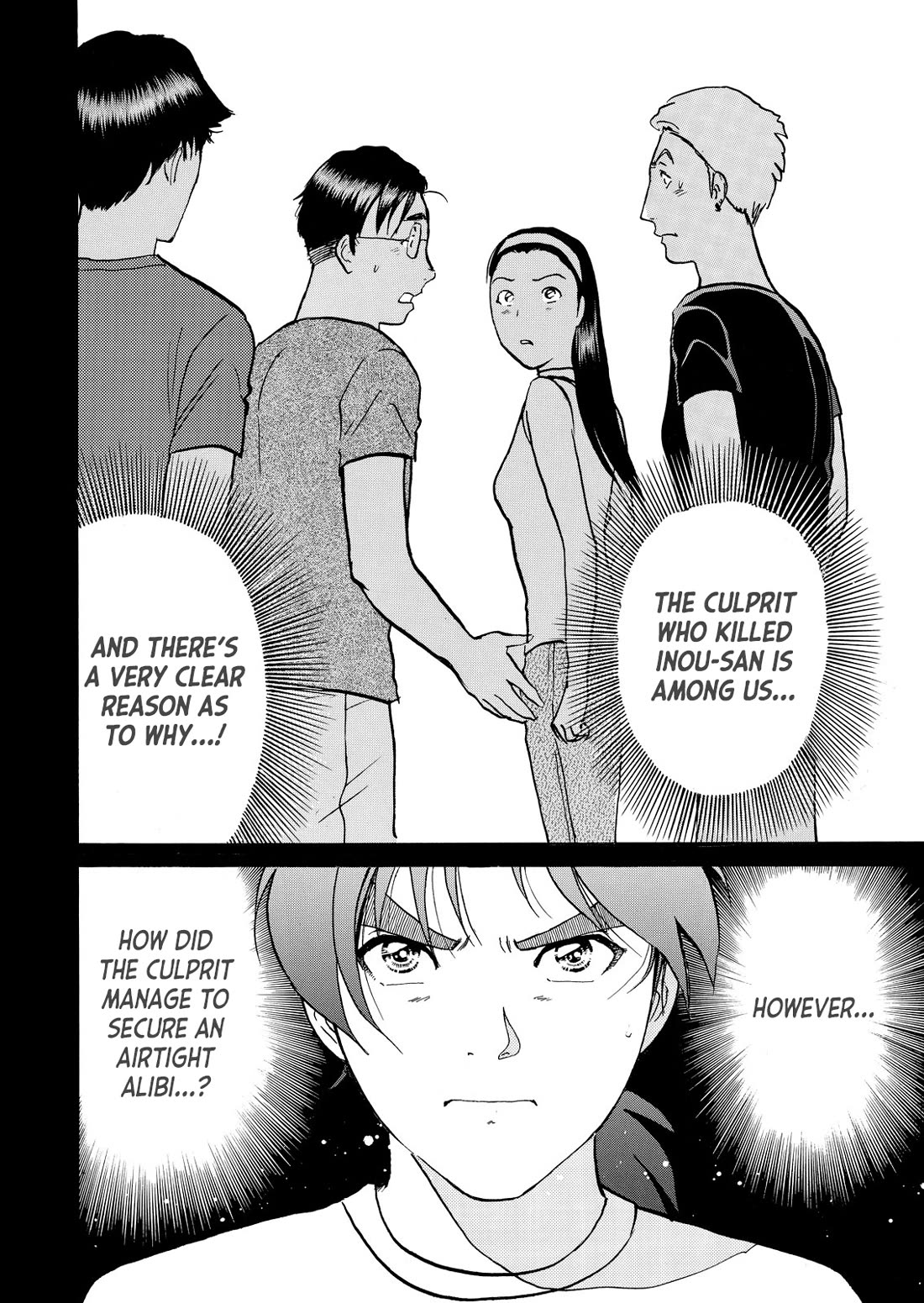 Kindaichi Shounen no Jikenbo - Tanpenshuu Chapter 5.5 page 24 - Vol.5 Chapter 5: Ghost School Murder Case: Question Arc 2