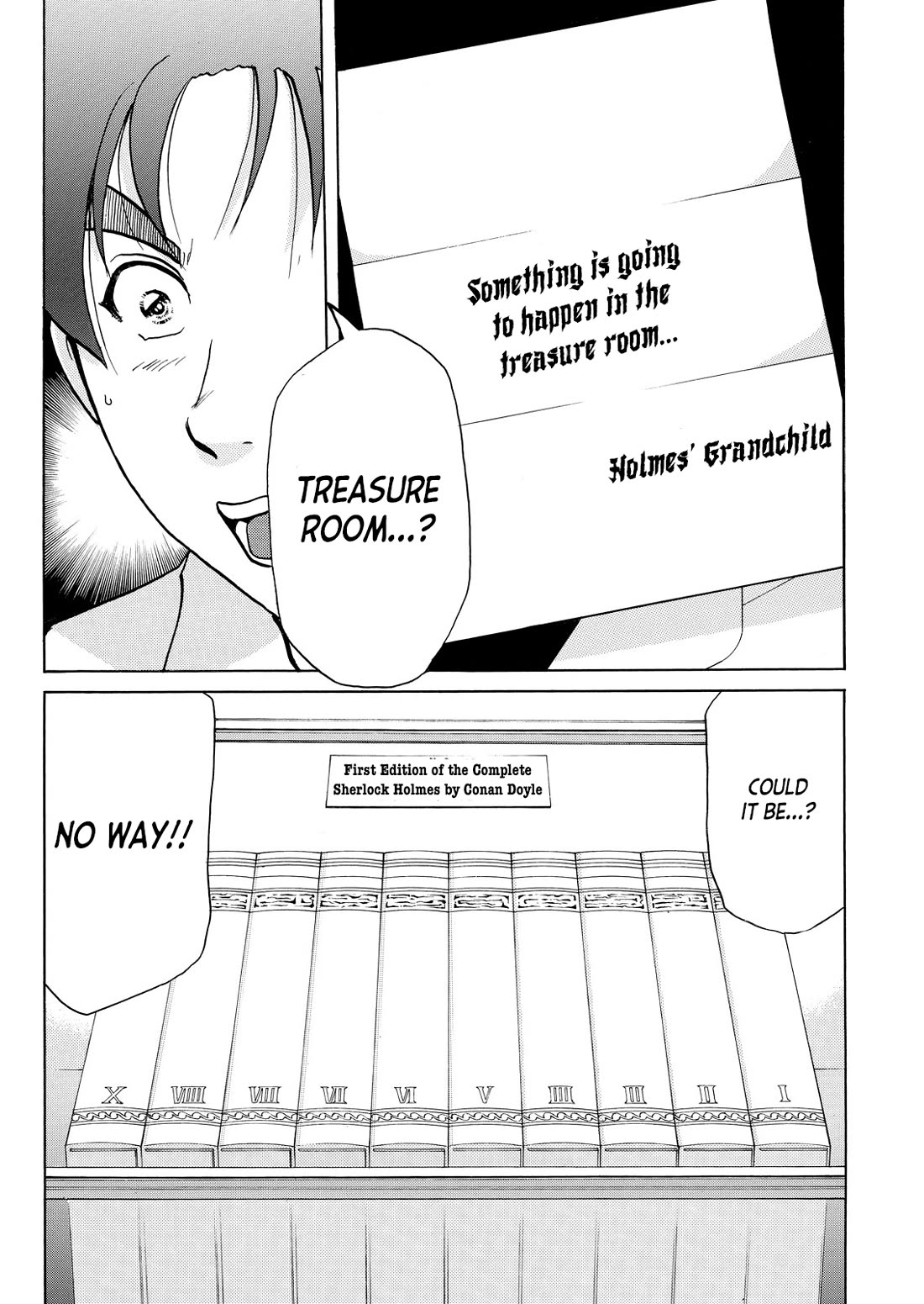 Kindaichi Shounen no Jikenbo - Tanpenshuu Chapter 5.9 page 18 - Vol.5 Chapter 9: Mystery of the Instant Disappearance: Question Arc