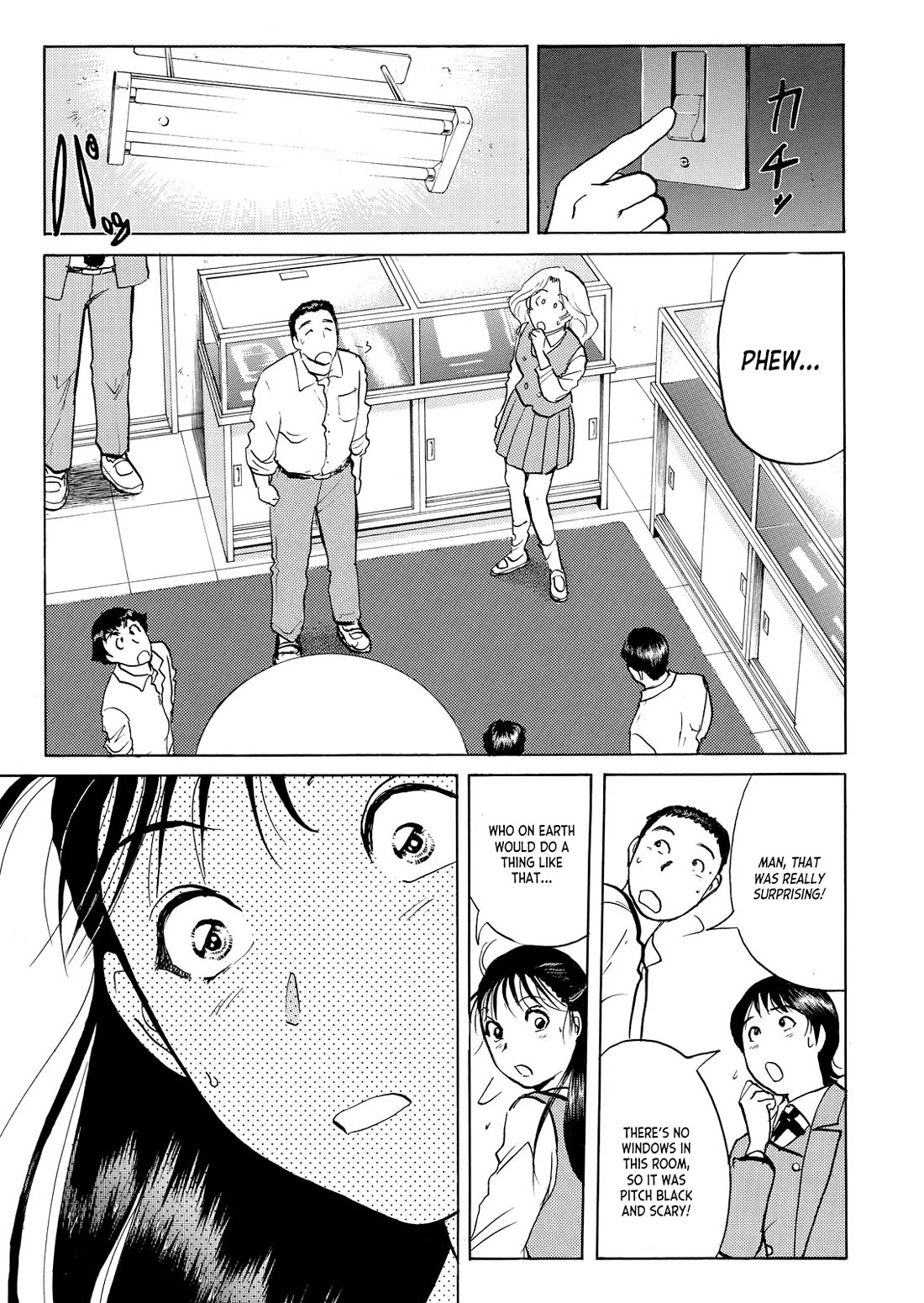 Kindaichi Shounen no Jikenbo - Tanpenshuu Chapter 5.9 page 20 - Vol.5 Chapter 9: Mystery of the Instant Disappearance: Question Arc
