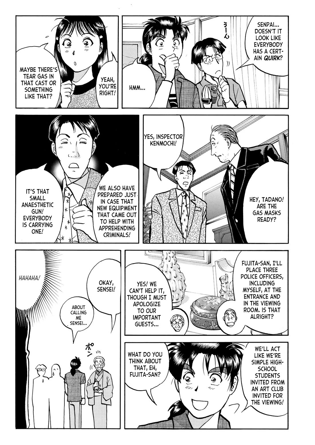 Kindaichi Shounen no Jikenbo - Tanpenshuu Chapter 6.2 page 10 - Vol.6 Chapter 2: Challenge From the Gentleman Thief: Question Arc 2