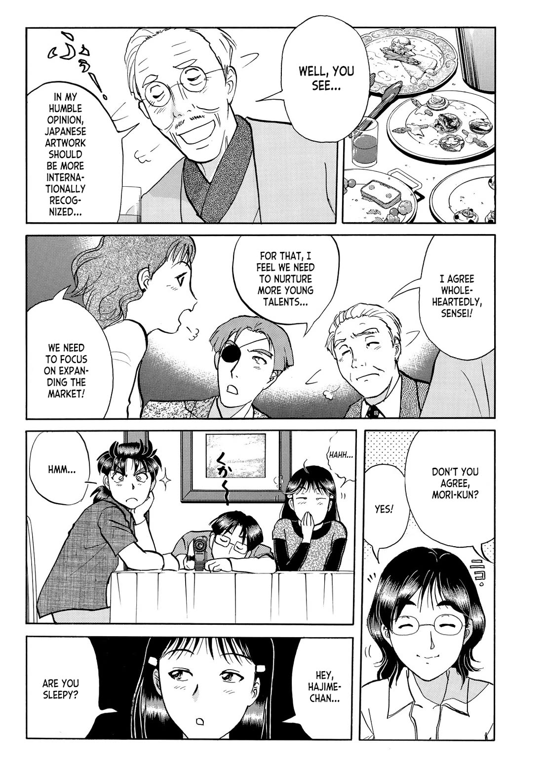 Kindaichi Shounen no Jikenbo - Tanpenshuu Chapter 6.2 page 18 - Vol.6 Chapter 2: Challenge From the Gentleman Thief: Question Arc 2