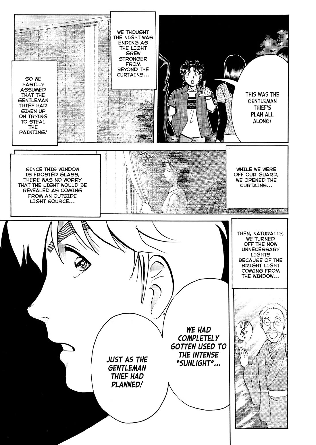 Kindaichi Shounen no Jikenbo - Tanpenshuu Chapter 6.3 page 8 - Vol.6 Chapter 3: Challenge From the Gentleman Thief: Answer Arc