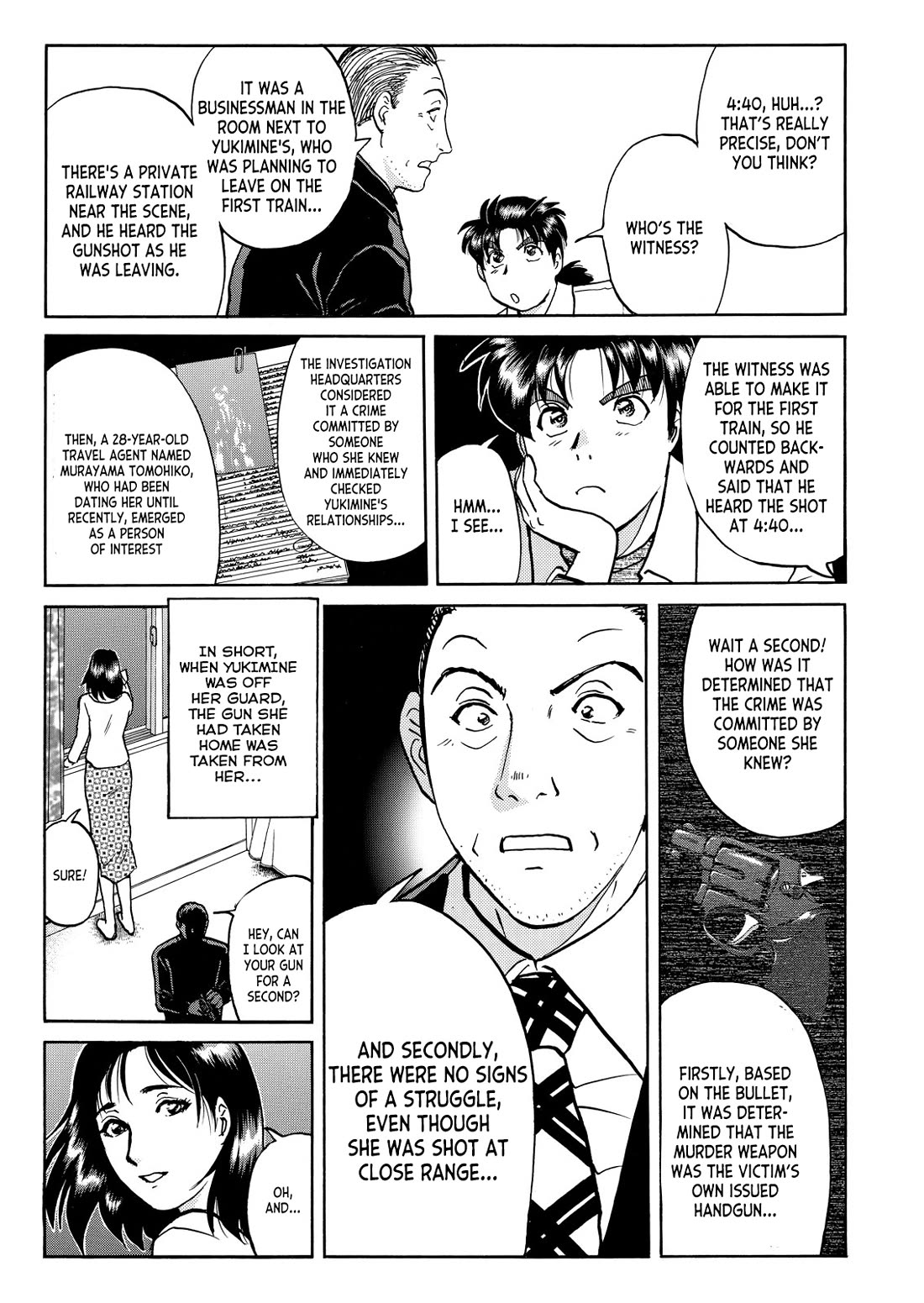 Kindaichi Shounen no Jikenbo - Tanpenshuu Chapter 6.4 page 6 - Vol.6 Chapter 4: Gunshot at 4:40 AM - Question Arc