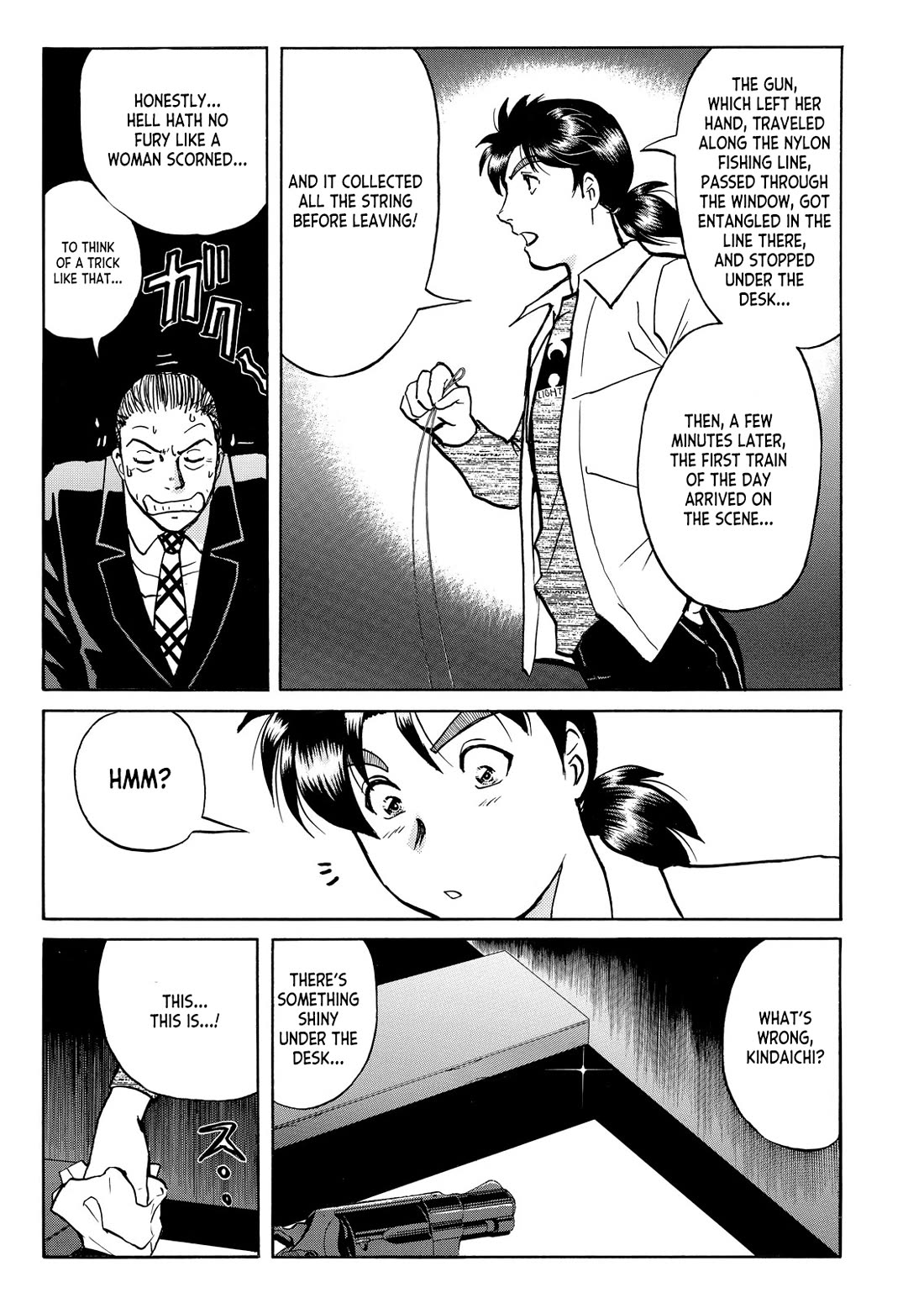 Kindaichi Shounen no Jikenbo - Tanpenshuu Vol.6 Chapter 5 page 20 - Vol.6 Chapter 5: Gunshot at 4:40 AM - Answer Arc