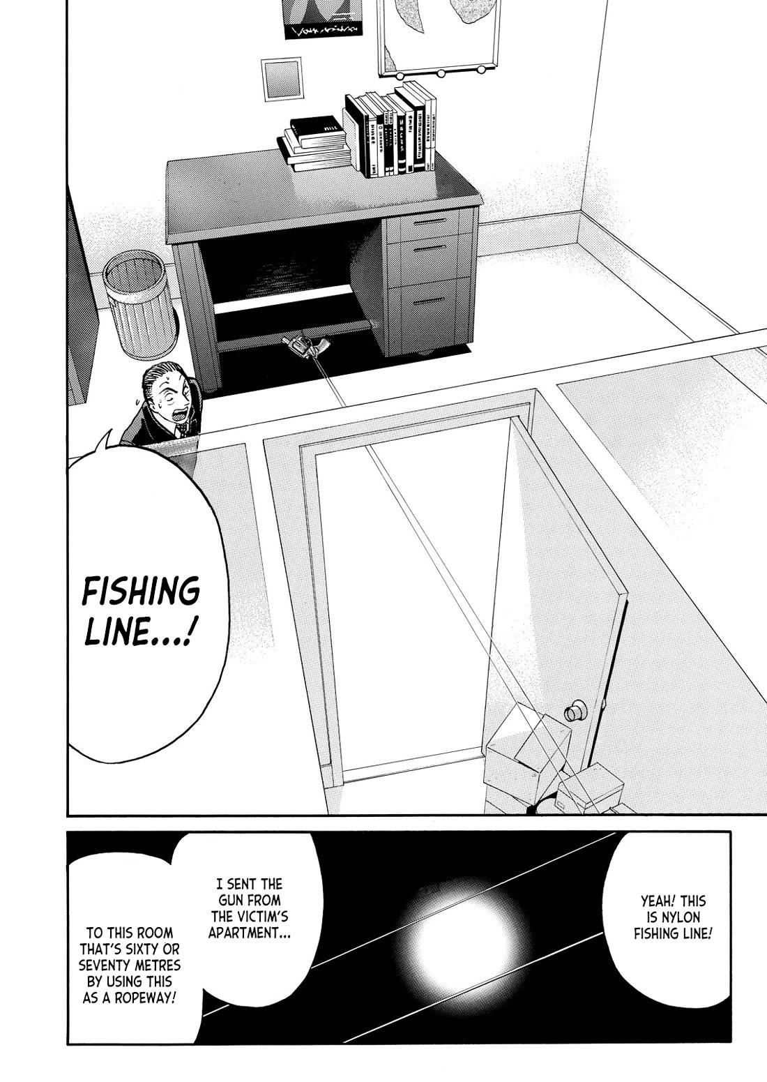 Kindaichi Shounen no Jikenbo - Tanpenshuu Vol.6 Chapter 5 page 9 - Vol.6 Chapter 5: Gunshot at 4:40 AM - Answer Arc