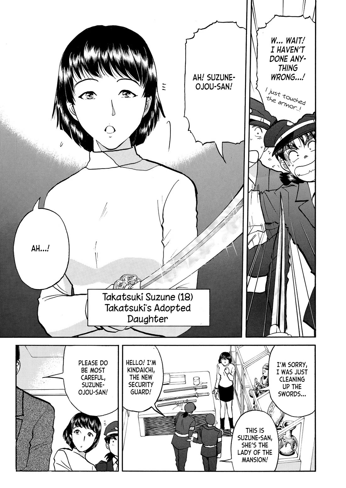 Kindaichi Shounen no Jikenbo - Tanpenshuu Chapter 6.6 page 6 - Vol.6 Chapter 6: The Dokubachi Sword Murder Case: Question Arc 1