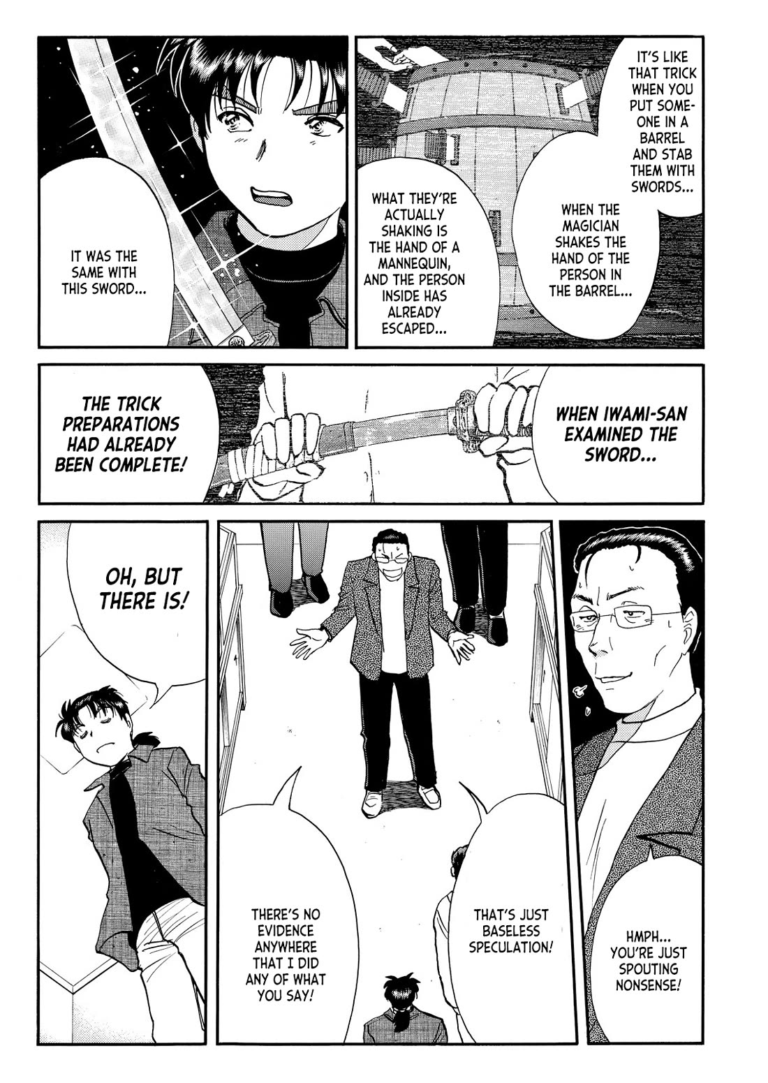 Kindaichi Shounen no Jikenbo - Tanpenshuu Chapter 6.8 page 10 - Vol.6 Chapter 8: The Dokubachi Sword Murder Case: Answer Arc