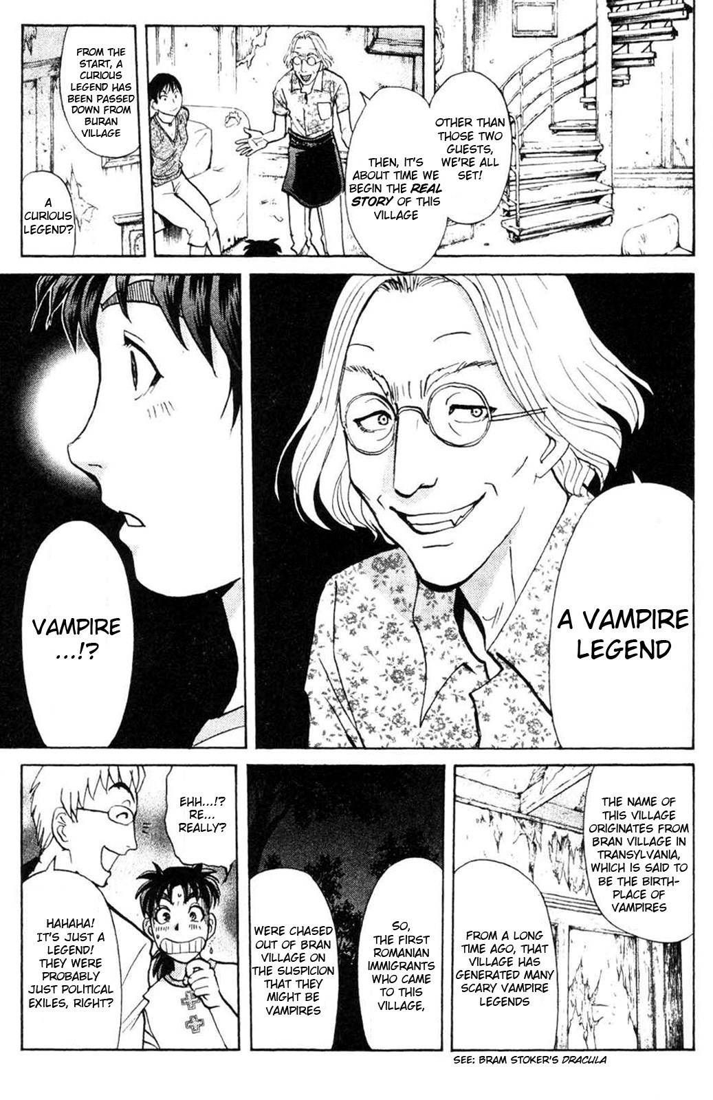 Kindaichi Shounen no Jikenbo: Vanpaia Densetsu Satsujin Jiken Chapter 1 page 39 - Chapter 1: Legendary Vampire Murders [1]