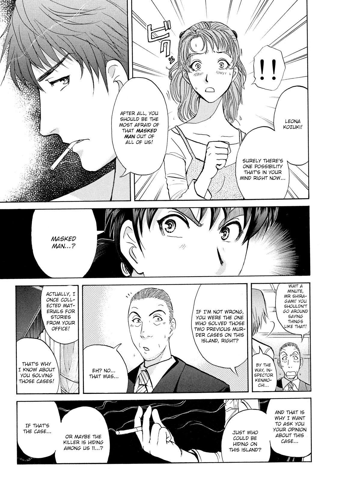 Kindaichi Shounen no Jikenbo: Vanpaia Densetsu Satsujin Jiken Chapter 10 page 10 - Chapter 10: Opera House: The Third Murder 2