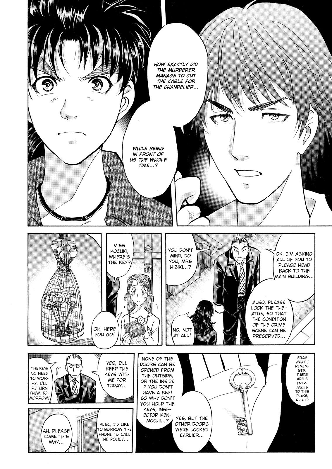 Kindaichi Shounen no Jikenbo: Vanpaia Densetsu Satsujin Jiken Chapter 10 page 11 - Chapter 10: Opera House: The Third Murder 2