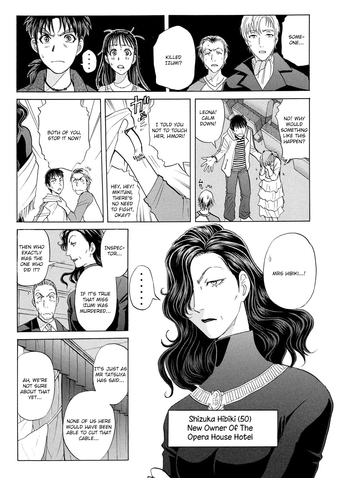 Kindaichi Shounen no Jikenbo: Vanpaia Densetsu Satsujin Jiken Chapter 10 page 8 - Chapter 10: Opera House: The Third Murder 2