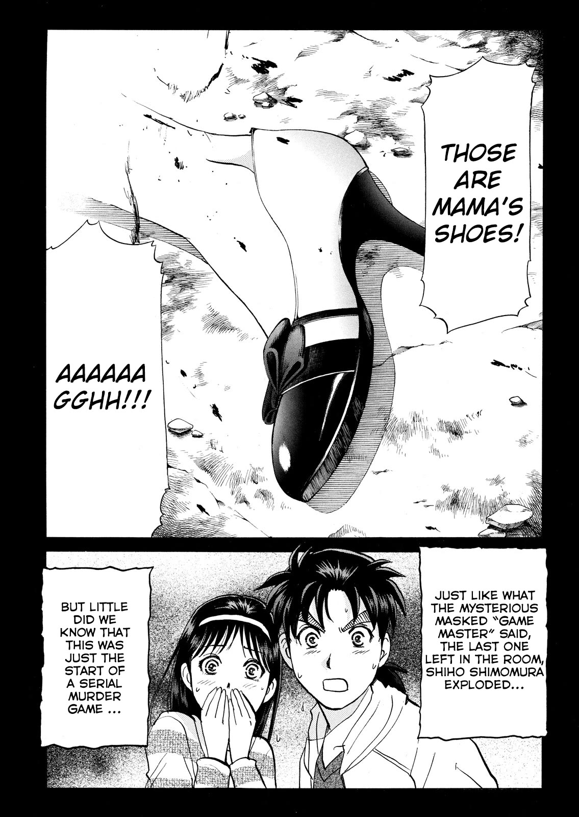 Kindaichi Shounen no Jikenbo: Vanpaia Densetsu Satsujin Jiken Chapter 101 page 28 - Chapter 101: Game House Murder Case 2