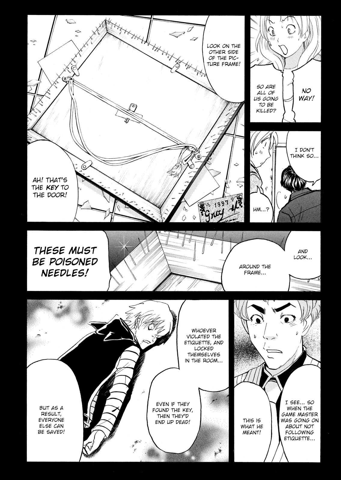 Kindaichi Shounen no Jikenbo: Vanpaia Densetsu Satsujin Jiken Chapter 103 page 21 - Chapter 103: Game House Murder Case 4