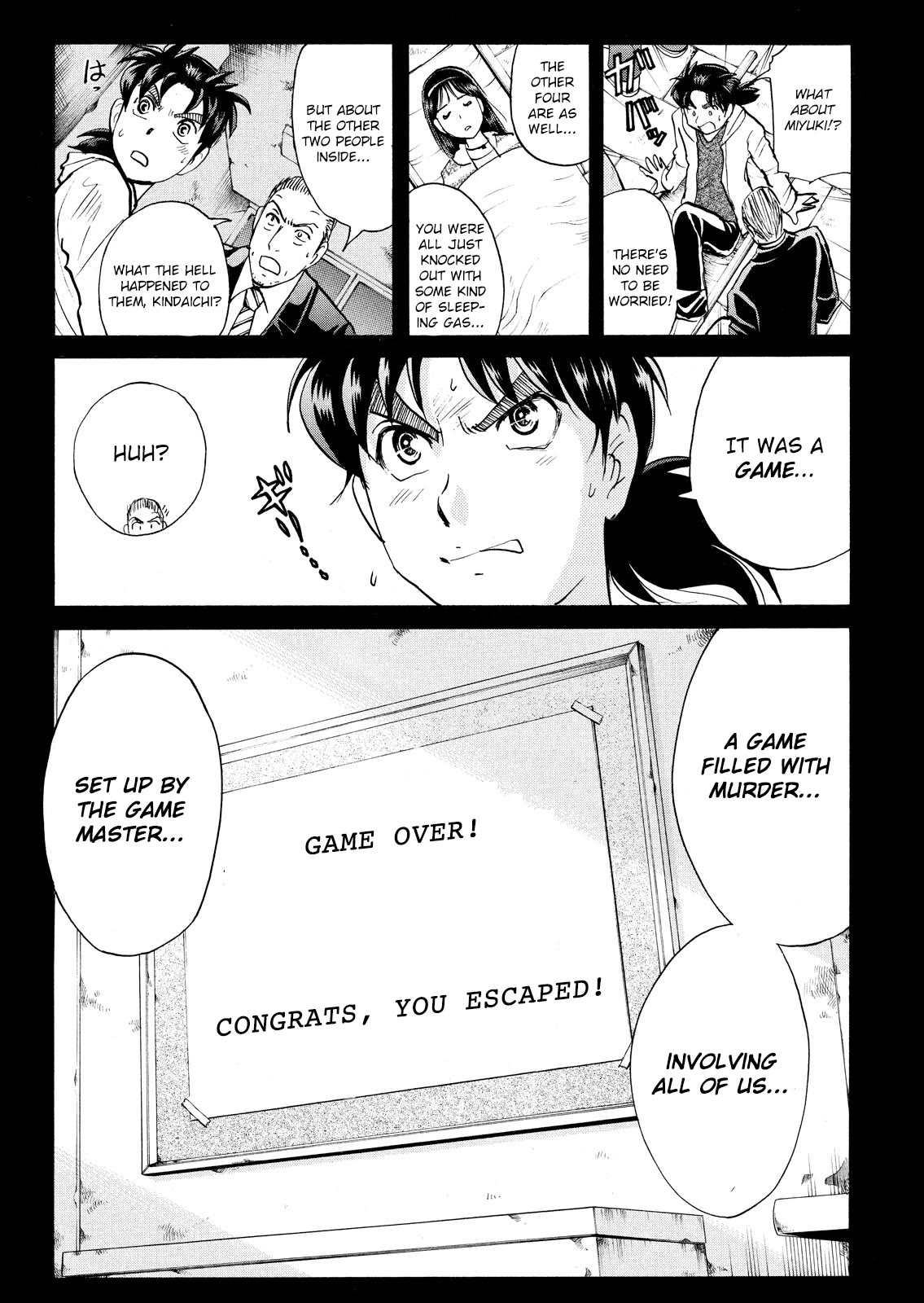 Kindaichi Shounen no Jikenbo: Vanpaia Densetsu Satsujin Jiken Chapter 104 page 10 - Chapter 104: Game House Murder Case 5