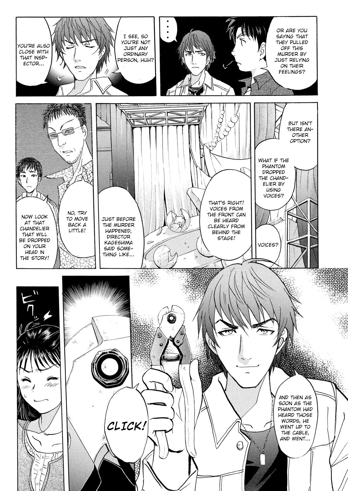 Kindaichi Shounen no Jikenbo: Vanpaia Densetsu Satsujin Jiken Chapter 11 page 10 - Chapter 11: Opera House: The Third Murder 3