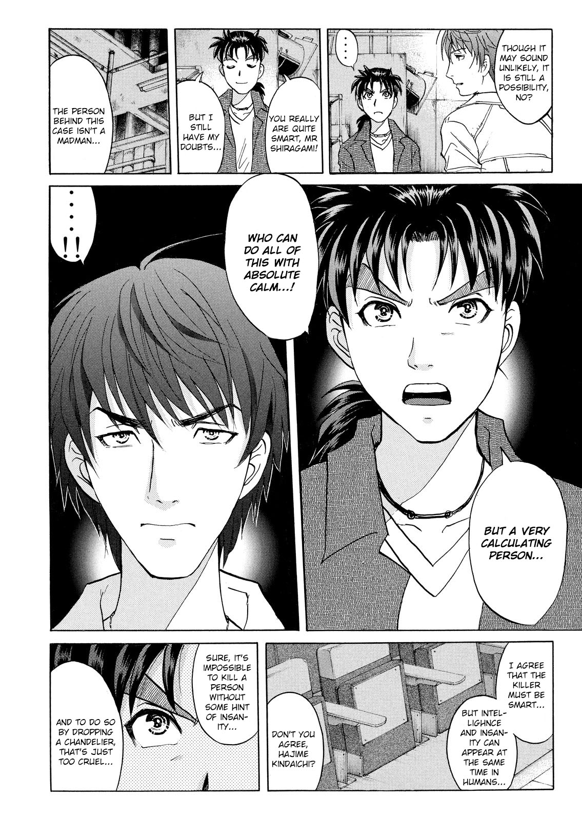 Kindaichi Shounen no Jikenbo: Vanpaia Densetsu Satsujin Jiken Chapter 11 page 11 - Chapter 11: Opera House: The Third Murder 3