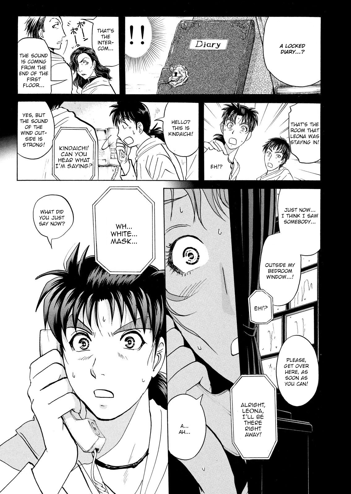 Kindaichi Shounen no Jikenbo: Vanpaia Densetsu Satsujin Jiken Chapter 11 page 22 - Chapter 11: Opera House: The Third Murder 3