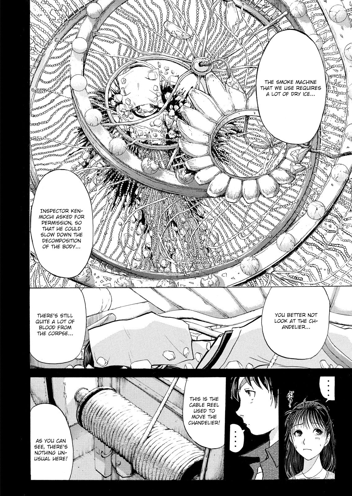 Kindaichi Shounen no Jikenbo: Vanpaia Densetsu Satsujin Jiken Chapter 11 page 7 - Chapter 11: Opera House: The Third Murder 3