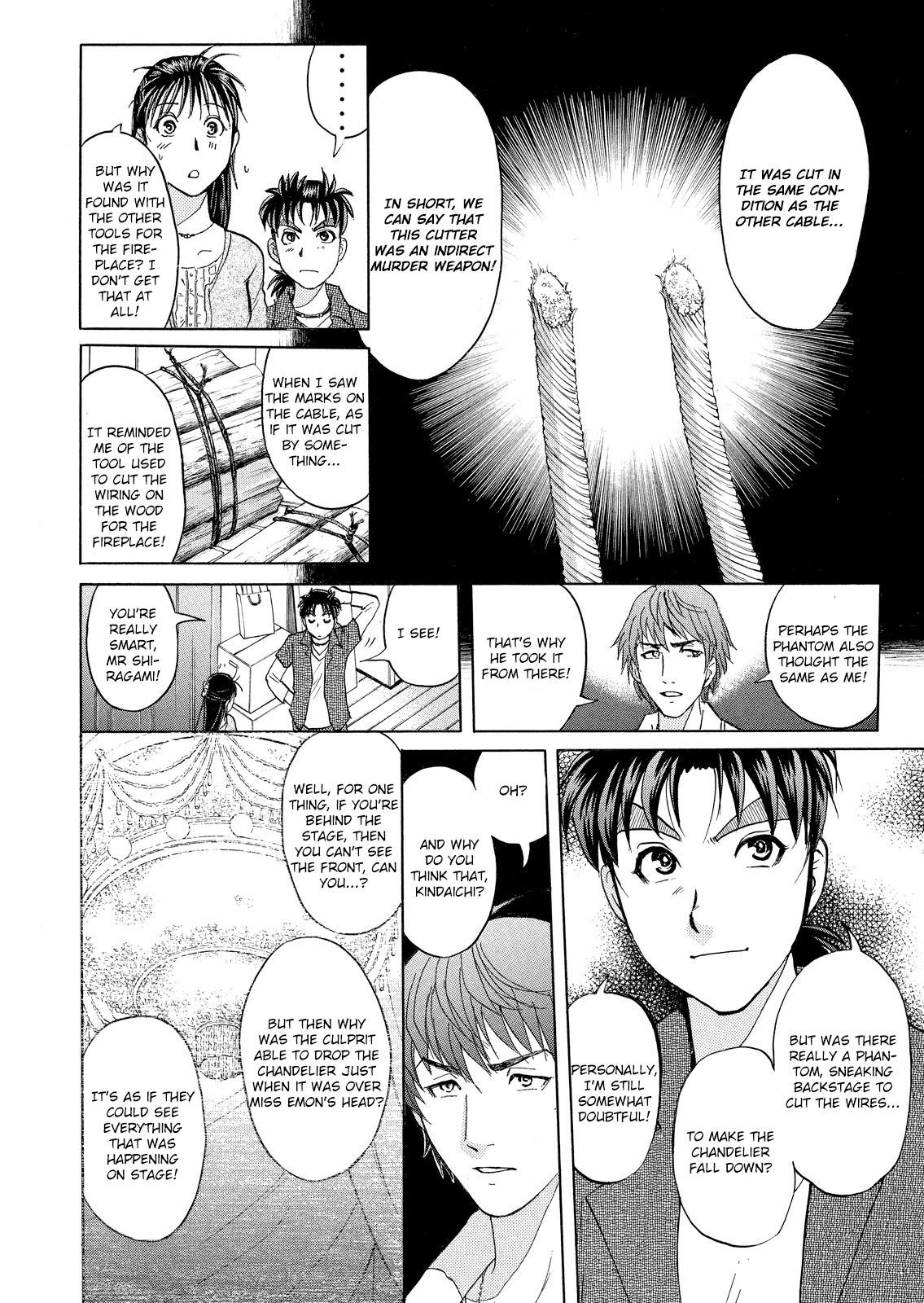 Kindaichi Shounen no Jikenbo: Vanpaia Densetsu Satsujin Jiken Chapter 11 page 9 - Chapter 11: Opera House: The Third Murder 3